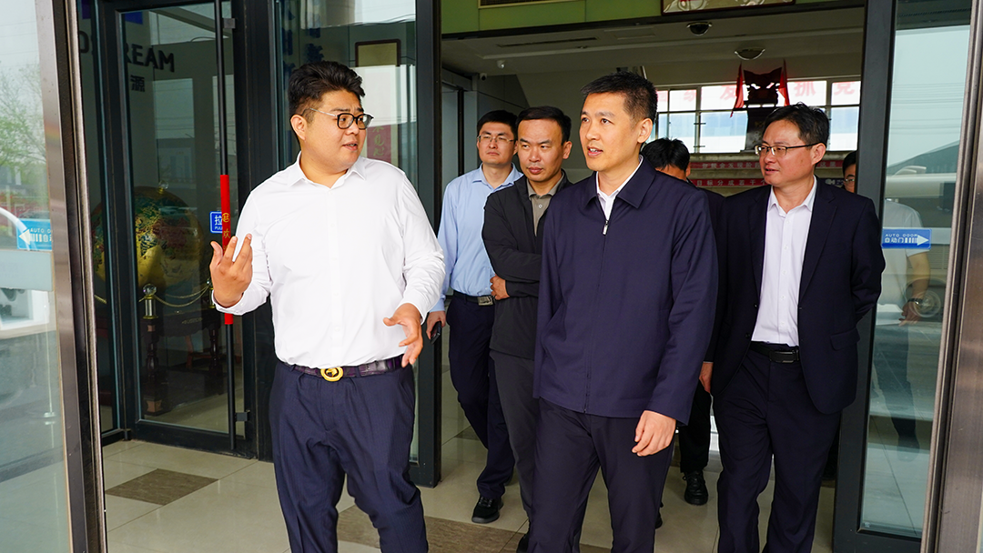 博兴县委副书记、代县长孔磊一行到访304AM永利集团调研产业发展情况(图4)